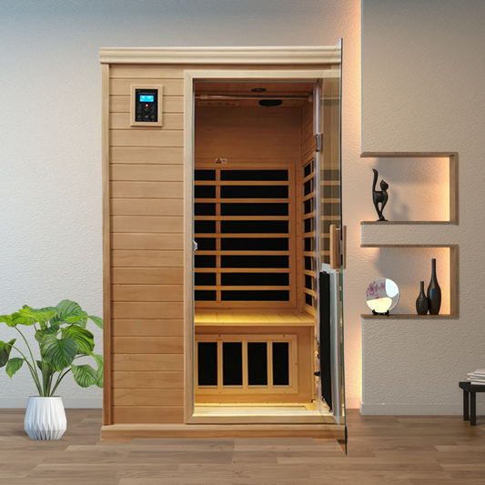 Zenvive Opal – Hemlock Two Person Infrared Sauna