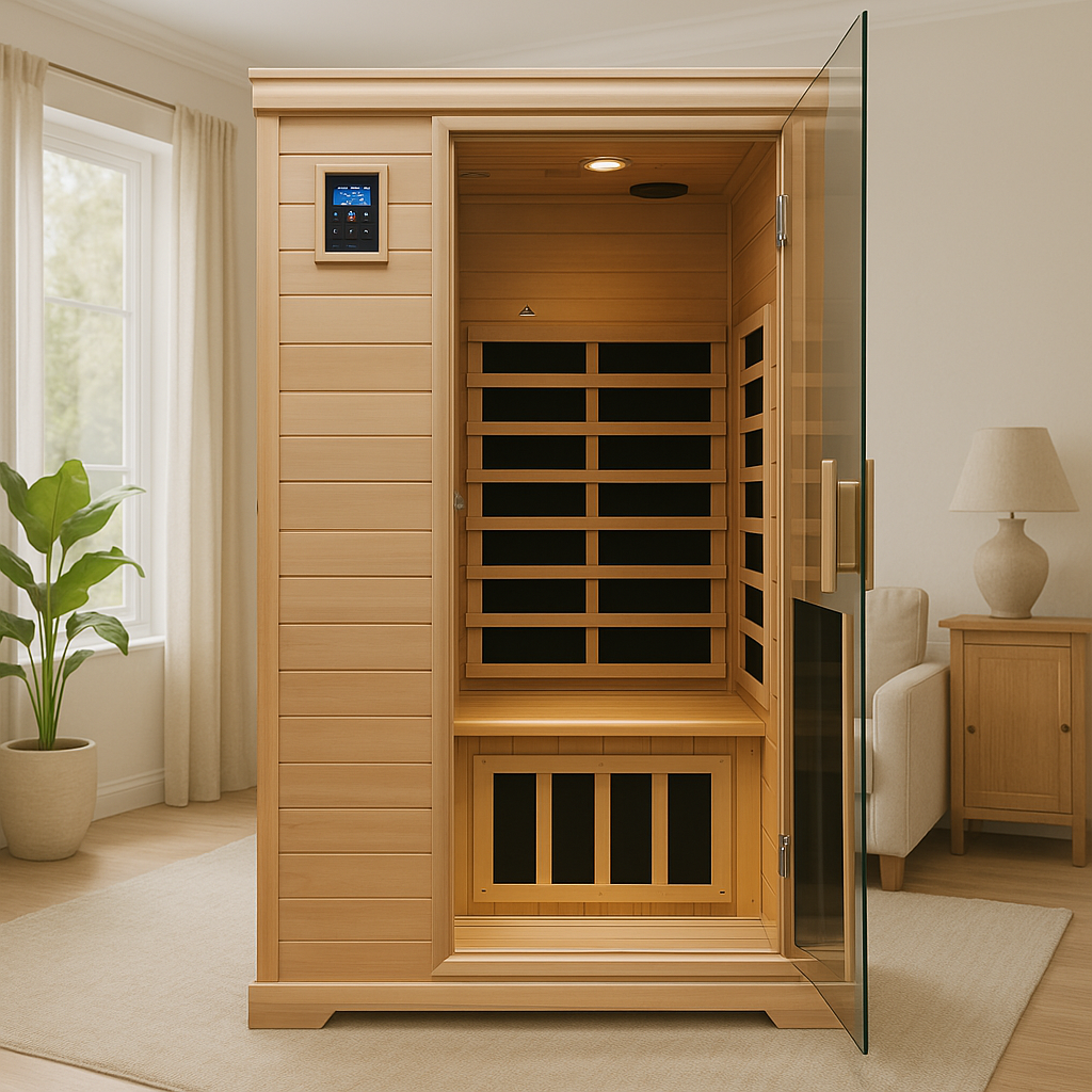 Hemlock Two Person Infrared Sauna – Zenvive Opal