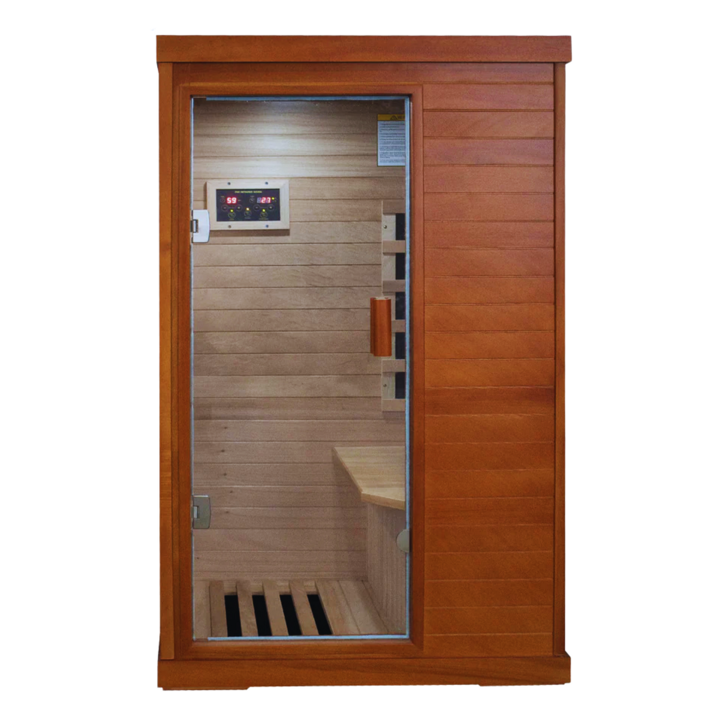 1-Person Infrared Home Sauna - Zenvive Serenwood