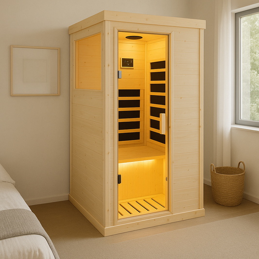 Single Person Spruce Far Infrared Sauna – Zenvive Euphoria 3
