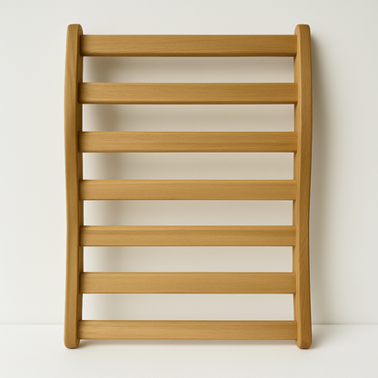 S-Shape Sauna Backrest – Zenvive Woodura