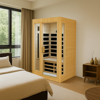 Hemlock Two-Person Infrared Sauna – Zenvive Opal 2