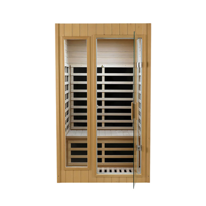 Hemlock Two-Person Infrared Sauna – Zenvive Opal 2
