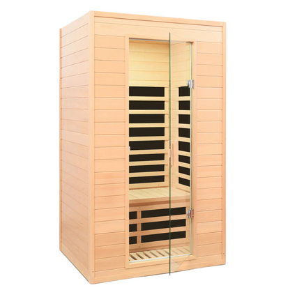 Hemlock Two-Person Far Infrared Roof Embedded Sauna – Zenvive Opal 3